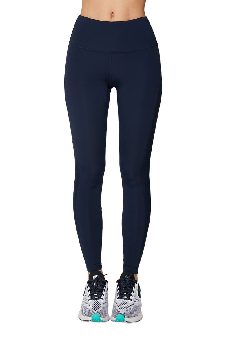 Incline Silkiflex High Waist Leggings 26", Alternate, color, Cool Navy