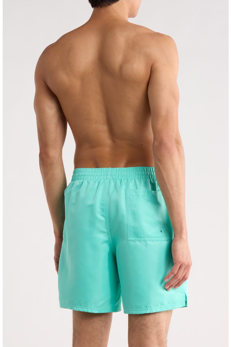 7-Inch Volley Swim Shorts, Alternate, color, BLEACHED TURQUOISE