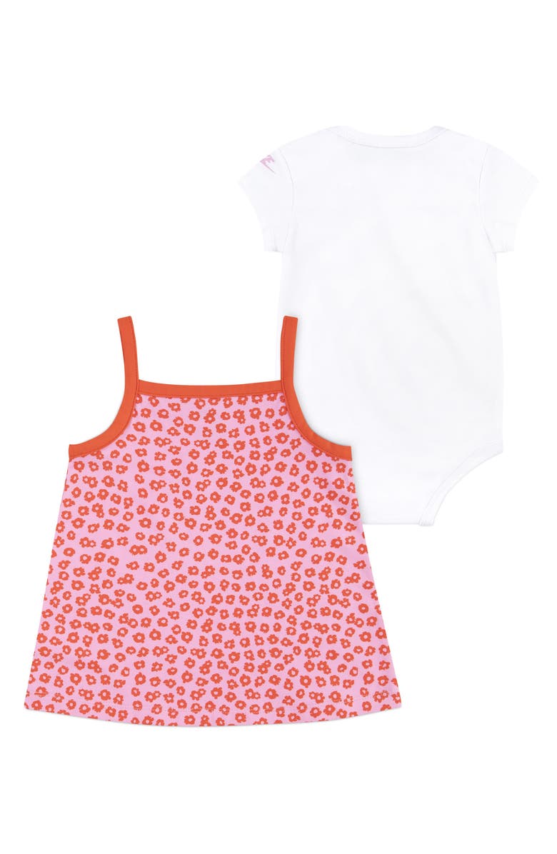 Nike Bodysuit & Tank Top Set, Alternate, color, Pink Rise