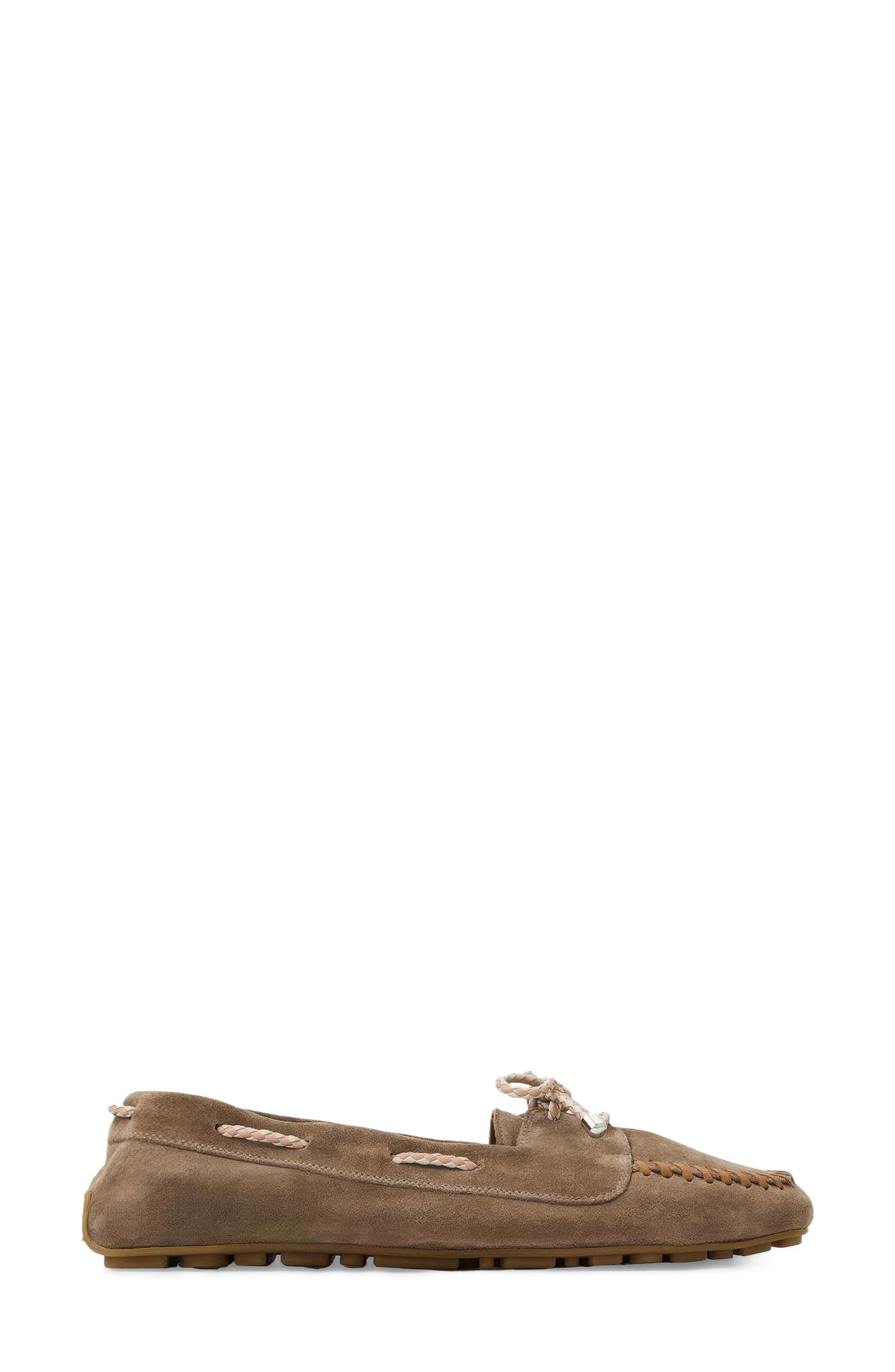 Qually Weatherproof Loafer, Alternate, color, TAUPE SUEDE