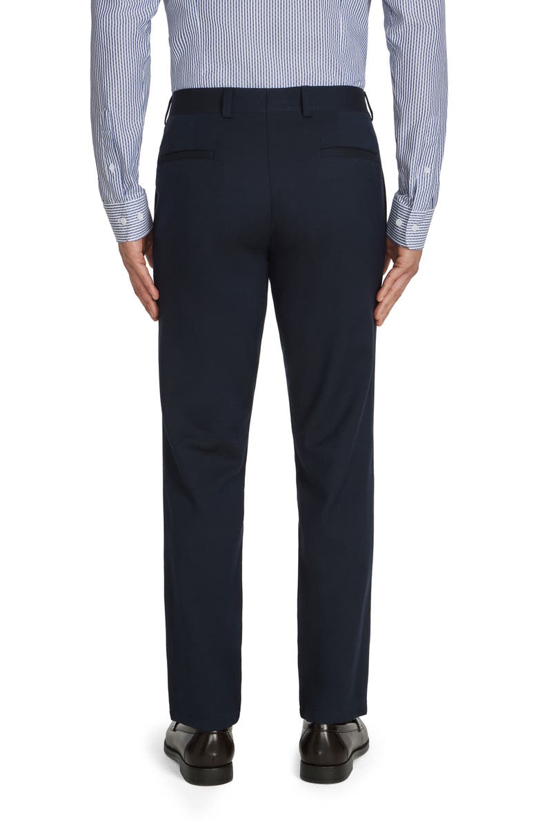 Jack Victor Palmer Stretch Cotton & Wool Pants, Alternate, color, Mid Blue