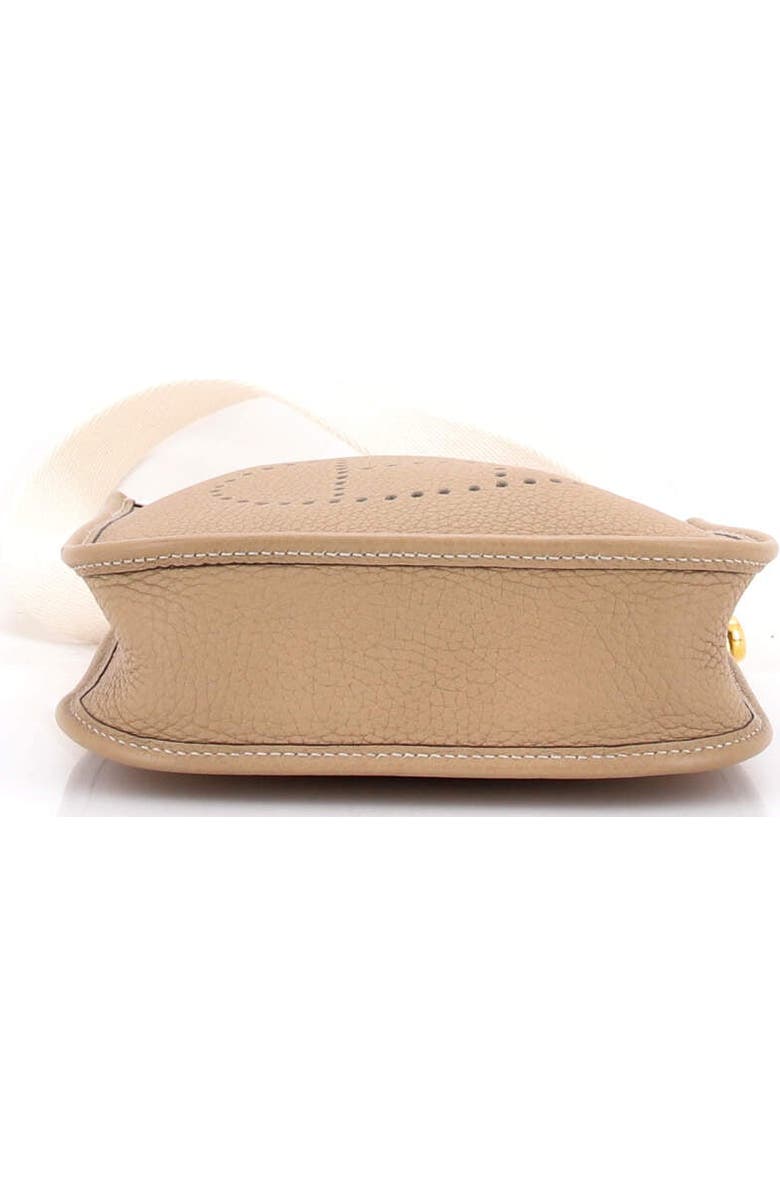 Pre-Owned Hermes Long Strap Evelyne Bag Clemence TPM, Alternate, color, Trench