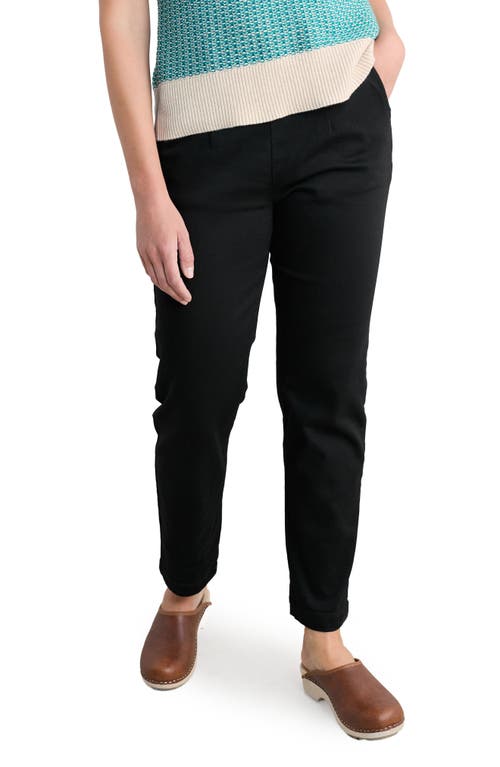 Seasalt Cornwall Waterdance Tapered Leg Pants In Black