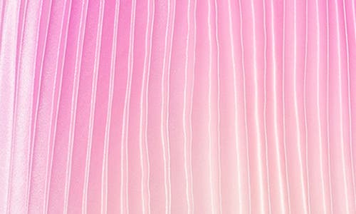 Marina Sleeveless Pleated Maxi Dress In Pink
