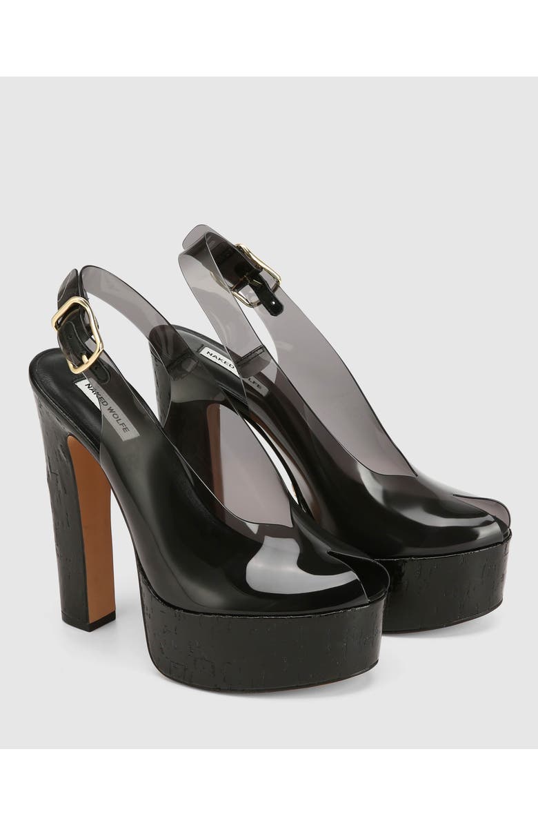 Naked Wolfe Rare Heels, Alternate, color, Smoke