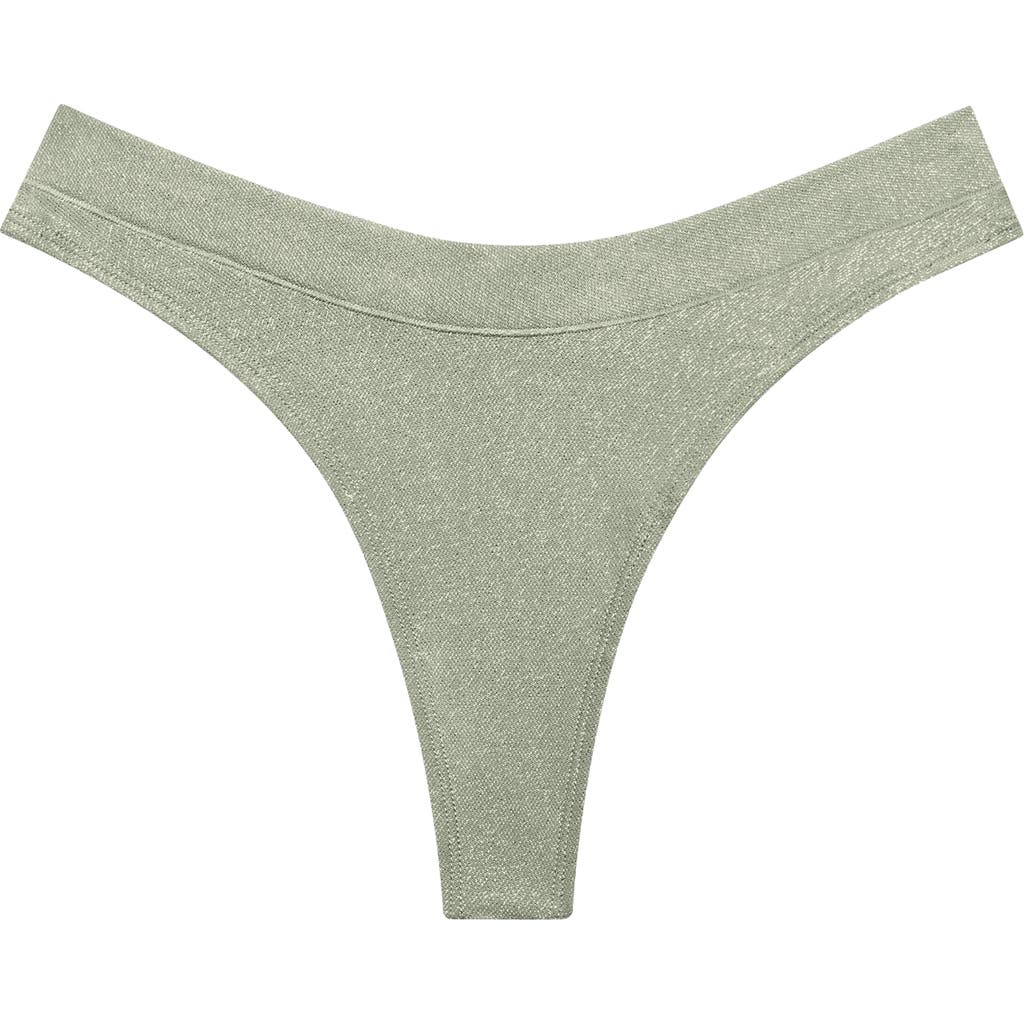 Cuup The Thong Lurex In Green
