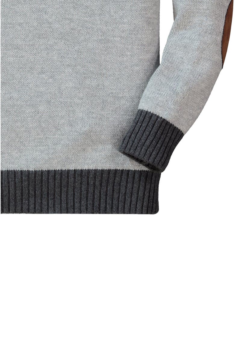 Hope & Henry Baby Boys' Mock Neck Cable Sweater, Infant, Alternate, color, 