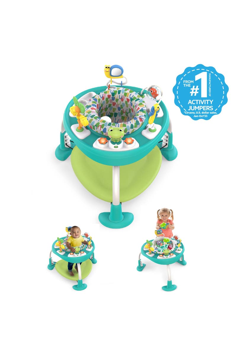 BRIGHT STARTS Bounce Bounce Baby 2-in-1 Activity Center Jumper & Table, Alternate, color, 