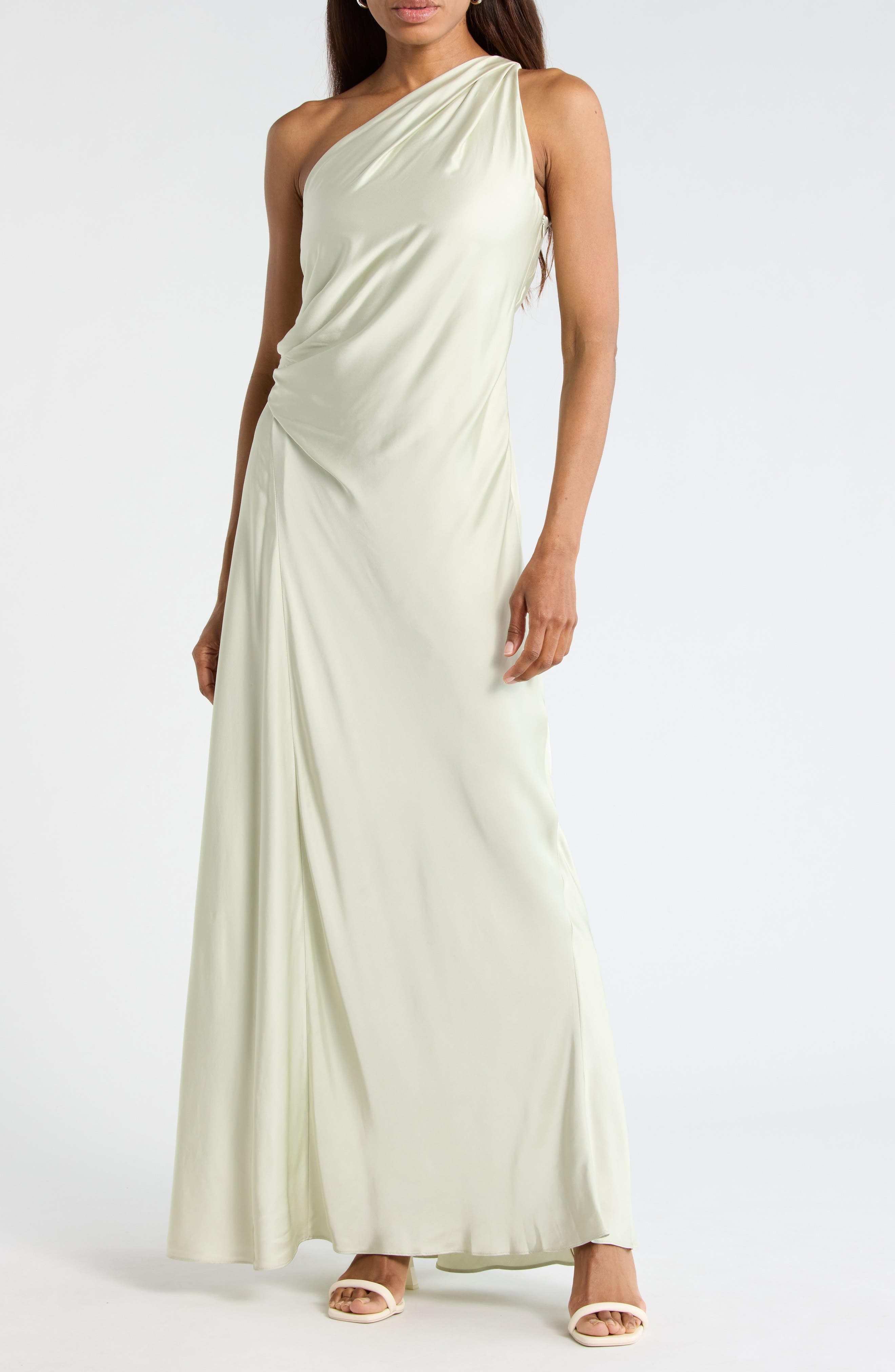 A.L.C. Aster One-Shoulder Gown