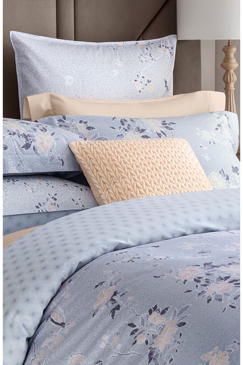 Sienna duvet cover, Alternate, color, Purple