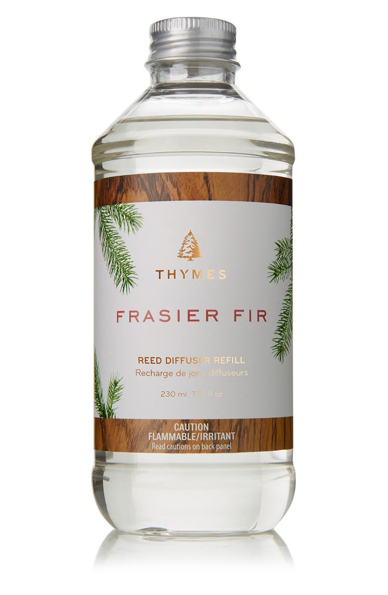 Thymes Frasier Fir Reed Diffuser Oil Refill, Main, color, 