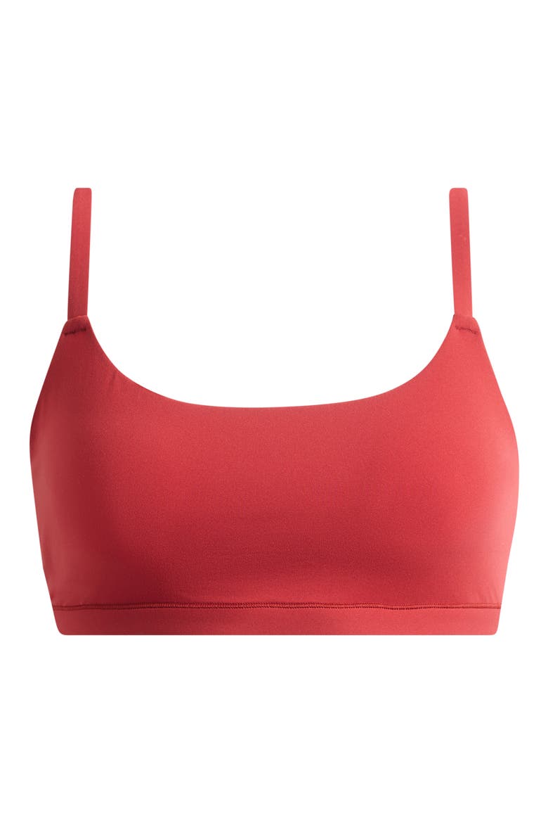 Fits Everybody Scoop Bralette, Main, color, BRICK