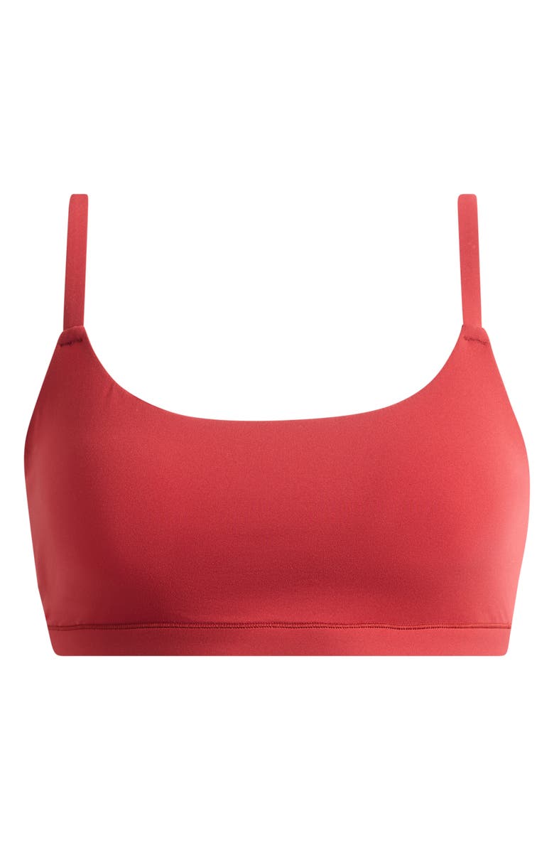 SKIMS Fits Everybody Scoop Bralette, Main, color, Brick