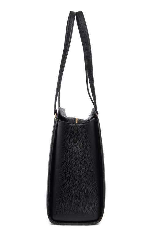 Kate Spade New York Taylor Pebbled Leather Tote In Black