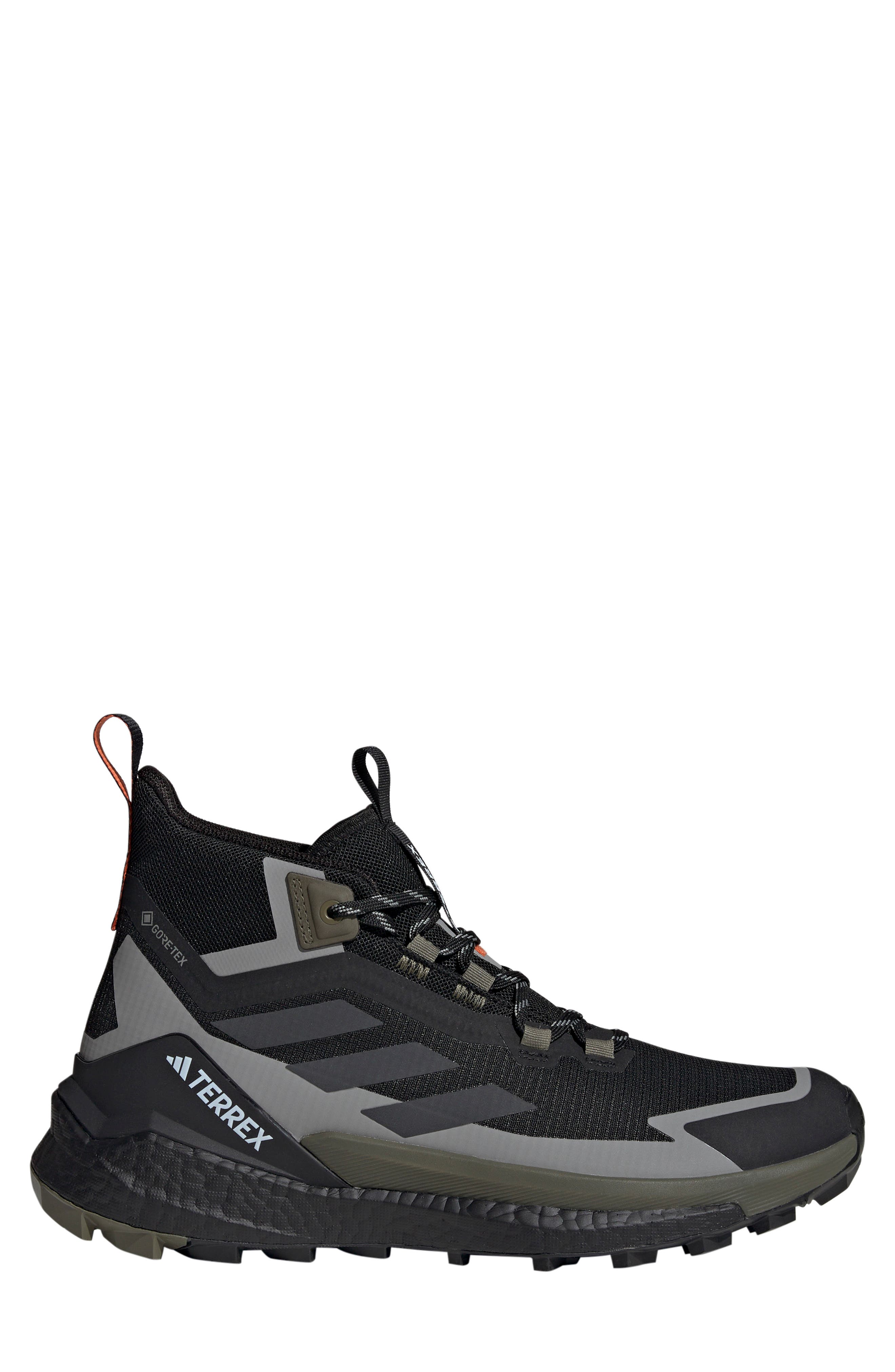 adidas Terrex Free Hiker 2.0 Mid Waterproof Gore-Tex<sup>®</sup> Hiking Shoe, Alternate, color, 