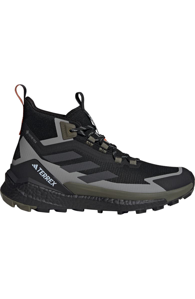 adidas Terrex Free Hiker 2.0 Mid Waterproof Gore-Tex<sup>®</sup> Hiking Shoe, Alternate, color,
