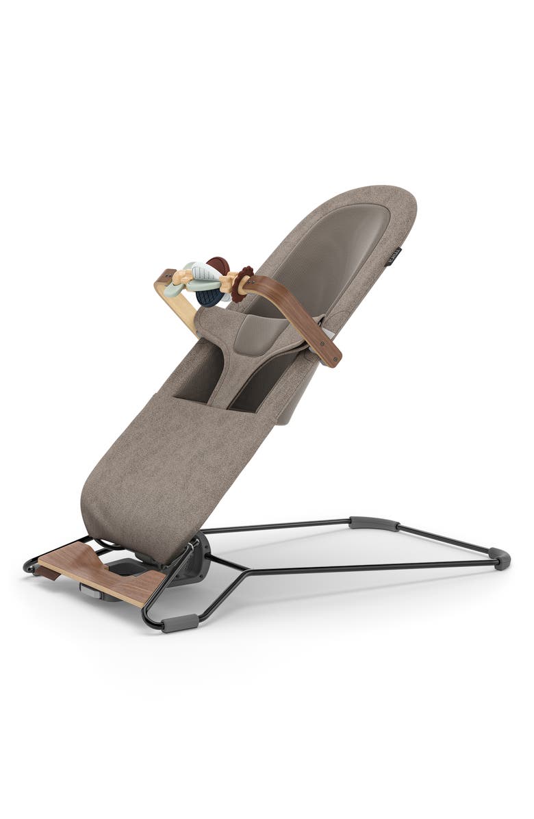 UPPAbaby Wonderwheel Toy Bar, Alternate, color, Multicolor Walnut Wood