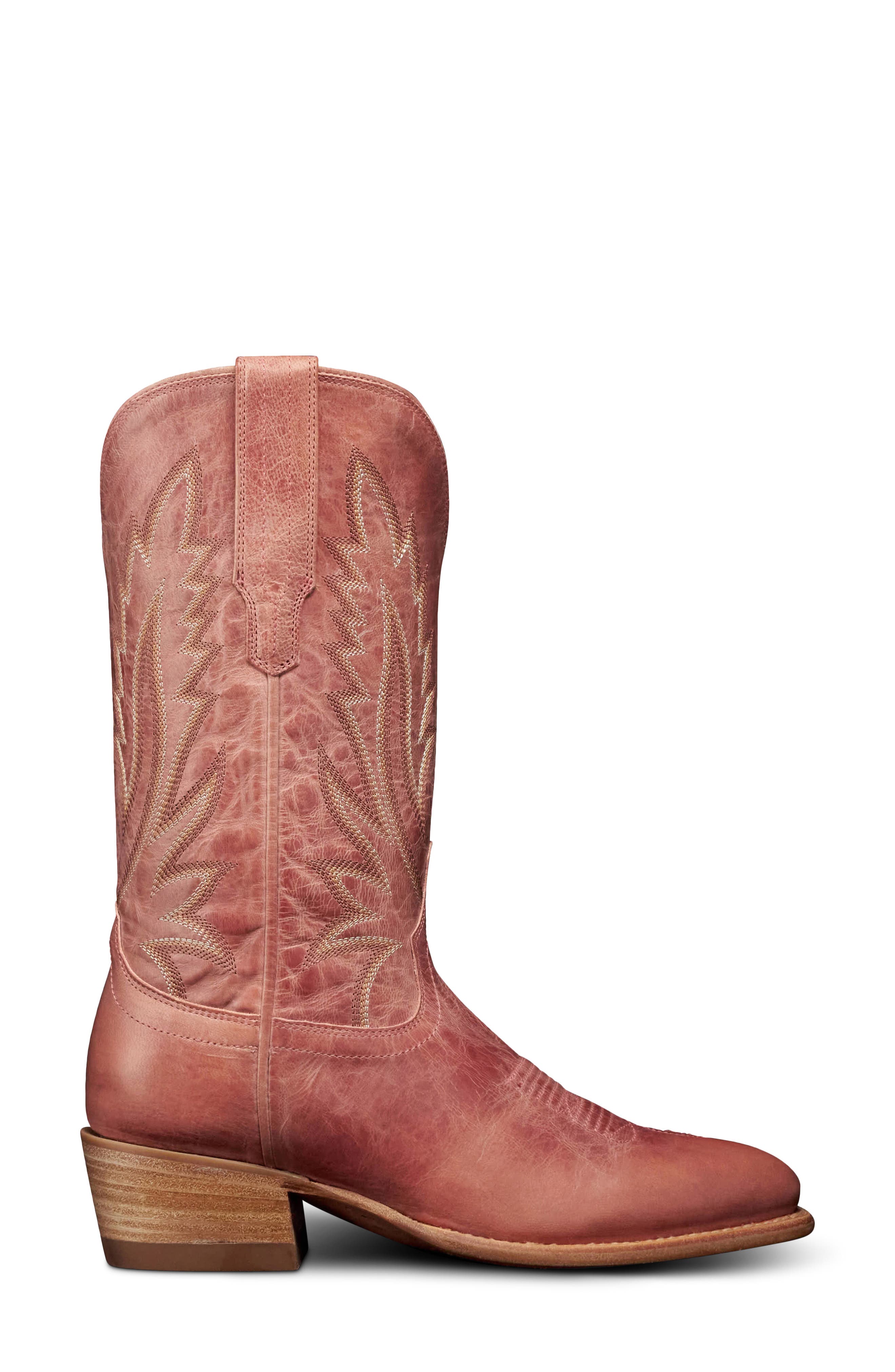 Tecovas The Jamie II Western Boot, Alternate, color, Pink Frost