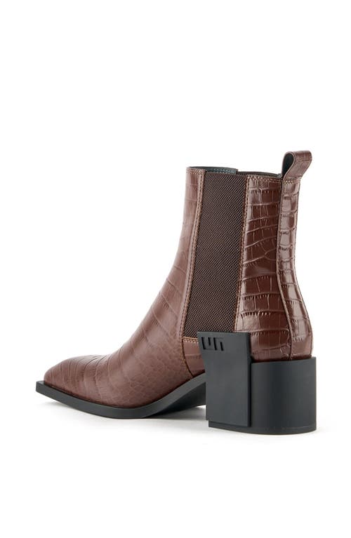 United Nude Jimmy Mens Chelsea Boot In Brown