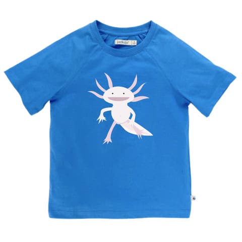 Kids' Organic Cotton Axolotl Graphic T-Shirt (Toddler, Little Kid, & Big Kid)