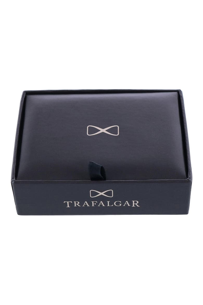 The Plaza Square Cuff Link & Stud Set, Alternate, color, SILVER