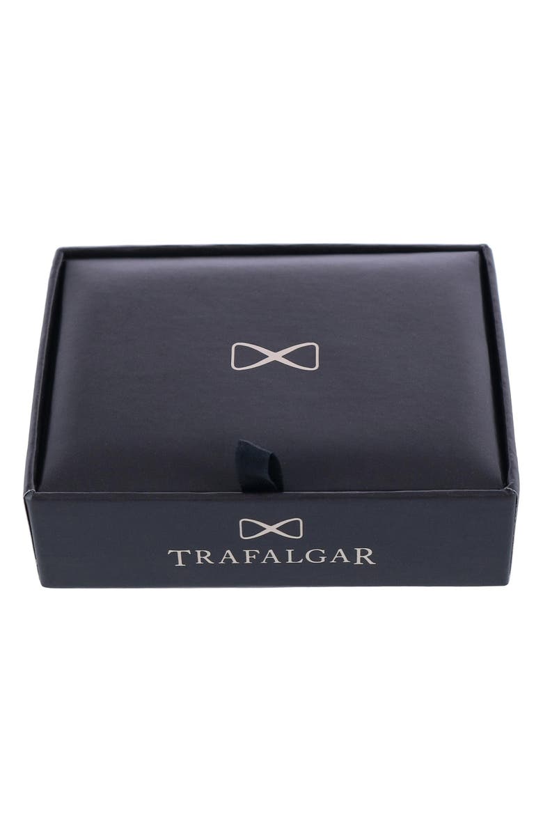 Trafalgar The Plaza Square Cuff Link & Stud Set, Alternate, color, Silver