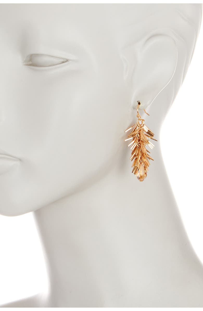 OLIVIA WELLES Skyla Cluster Earrings, Main, color, Gold