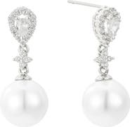 Untamed Petals Melody Pearl Drop Earrings