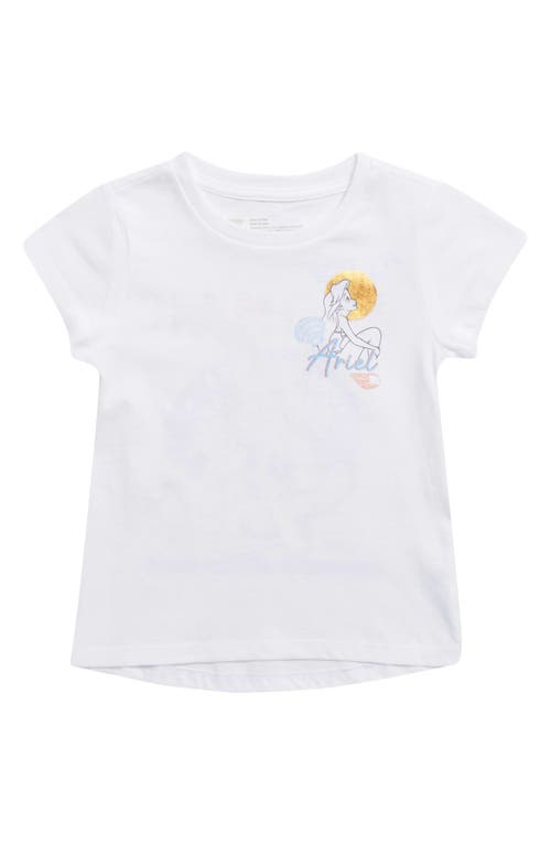 Shop Tucker + Tate Kids' Cotton Graphic T-shirt In White- Multi Little Mermaid