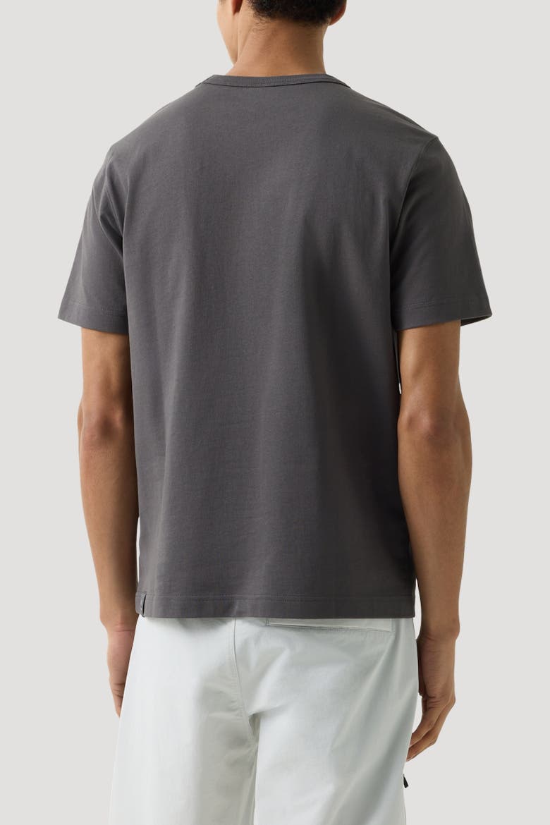 T-Shirt Lino, Alternate, color, Anthracite