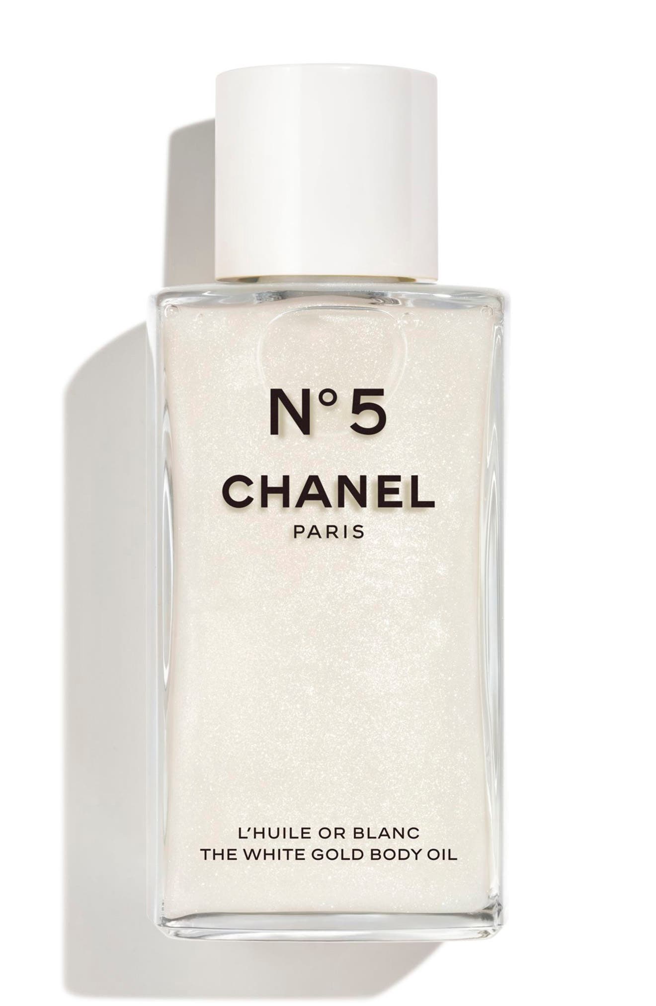 N°5 The White Gold Body Shimmering Oil (Women) | Nordstrom