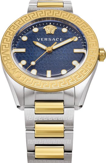 Greca Dome Bracelet Watch, 42mm
