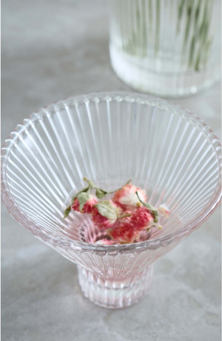 The Collective Home Pressed Clear Martini Glasses - Set of 4, Alternate, color, Clear