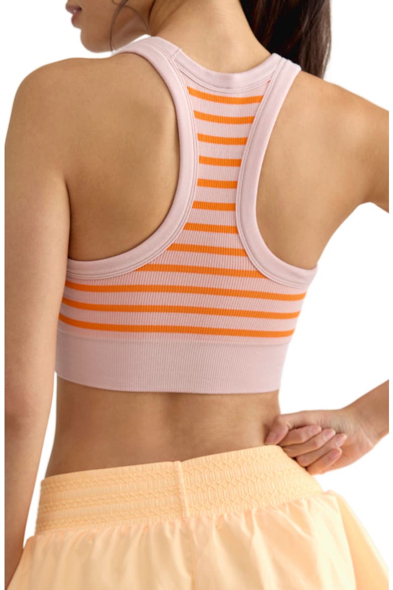 FP Movement Stripe Go To Sports Bra, Alternate, color, BURNING UP COMBO