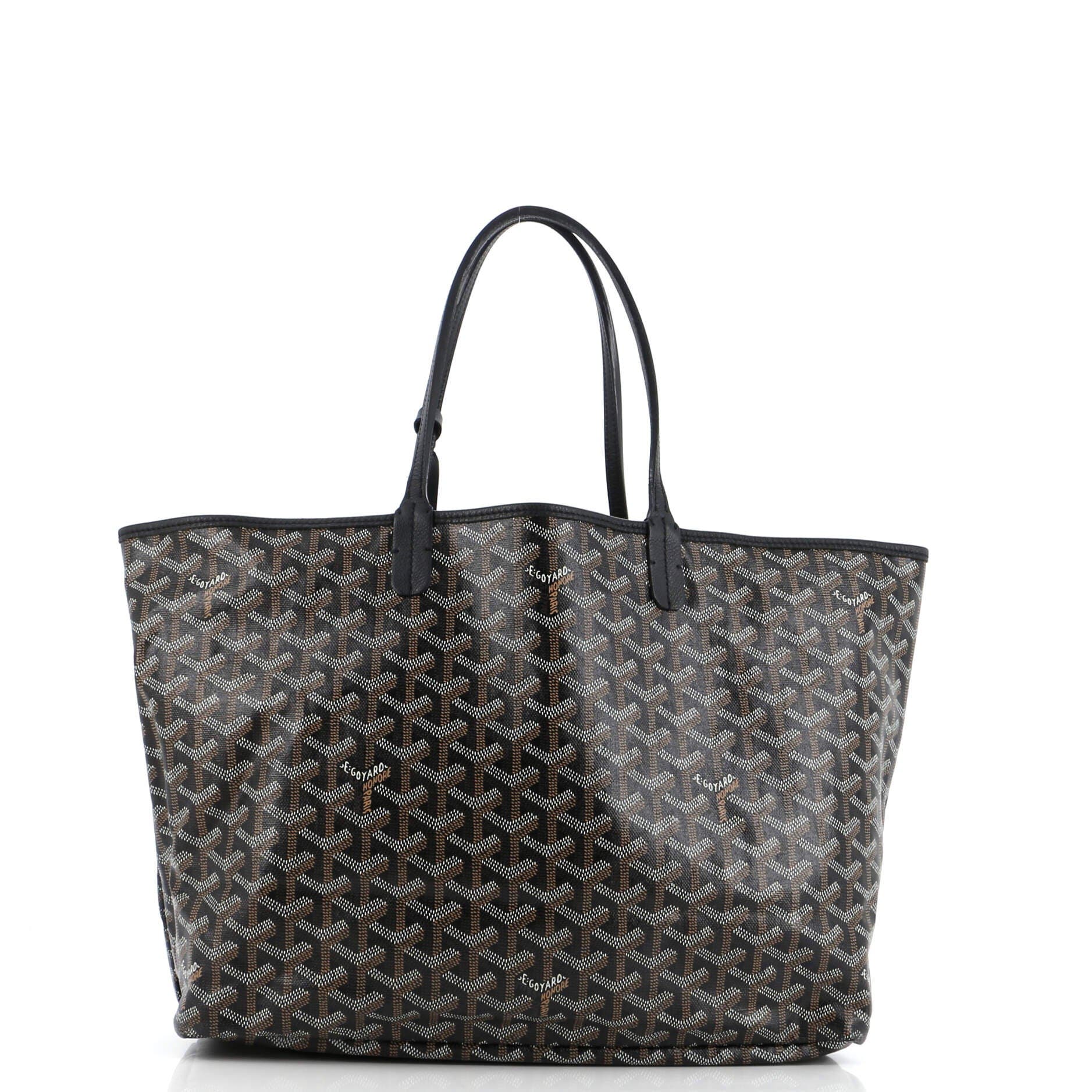 Pre-Owned Goyard Saint Louis Tote Coated Canvas PM, Main, color, 