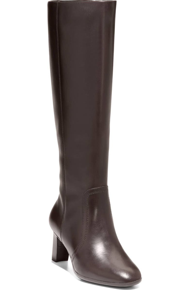 Cole Haan Grand Ambition Autumn Knee High Boot, Main, color, Dk Choco Dk Brown