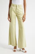 Veronica Beard Kasey Wide Leg Jeans