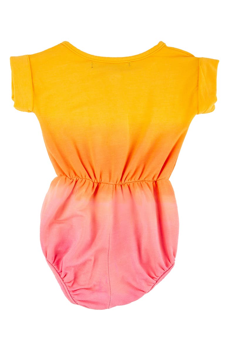 Miki Miette Judy Ombré Stripe Henley Romper, Alternate, color, 