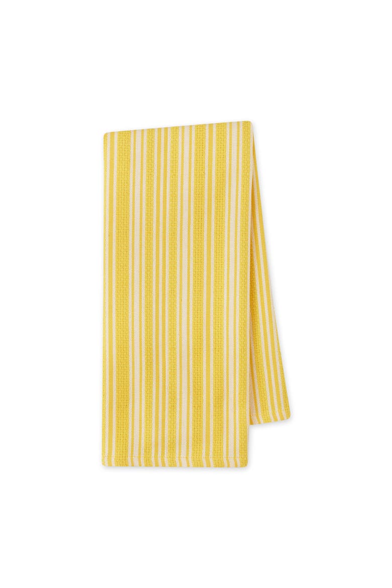 Yarrow Yellow Stripe Heavyweight Kitchen Set of 3, Alternate, color, Yarrow Yellow