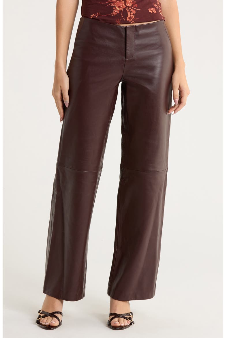 Veda Vida Wide Leg Pants, Main, color, MERLOT