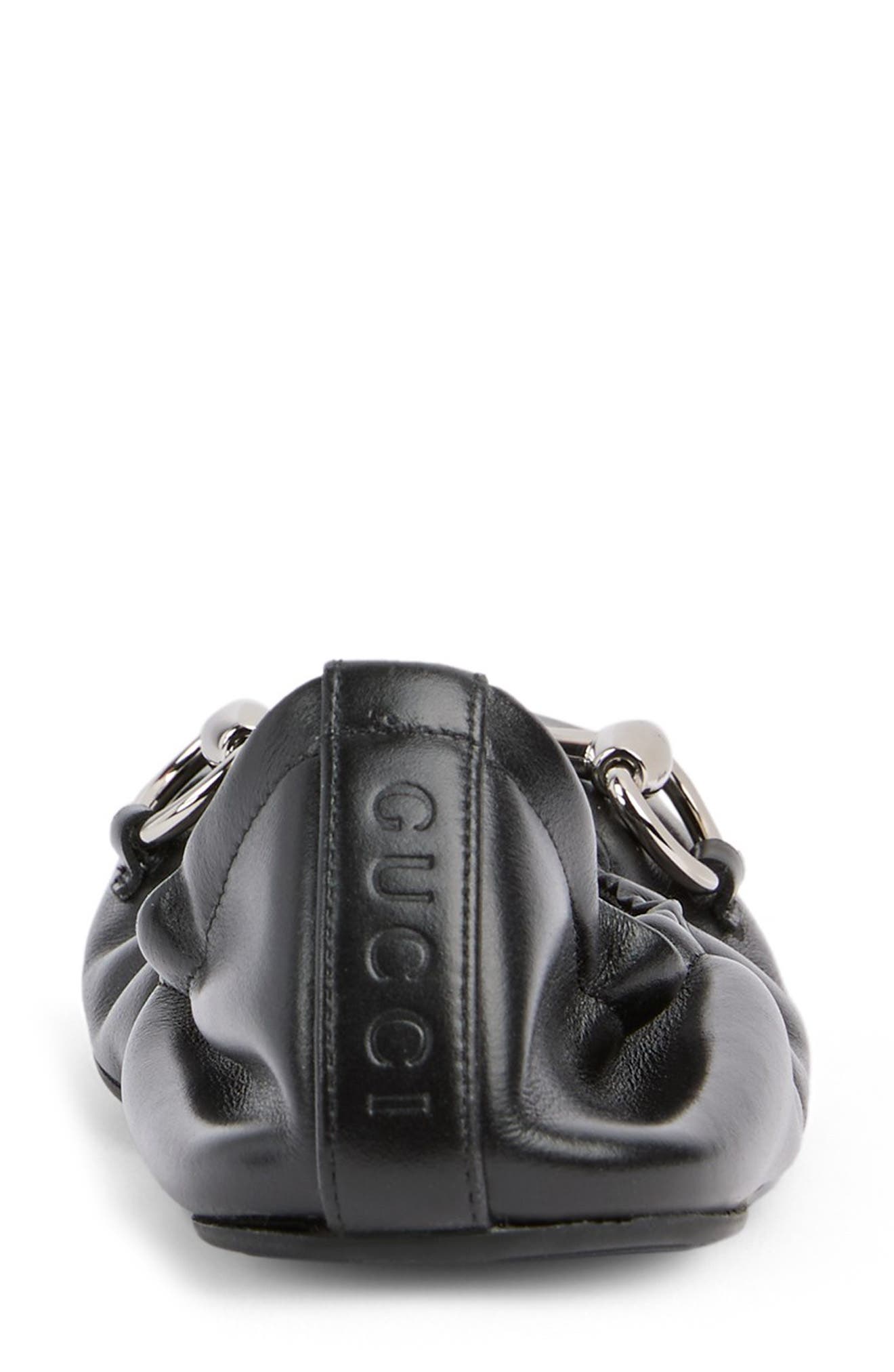 Gucci Horsebit Ballet Flat, Alternate, color, 