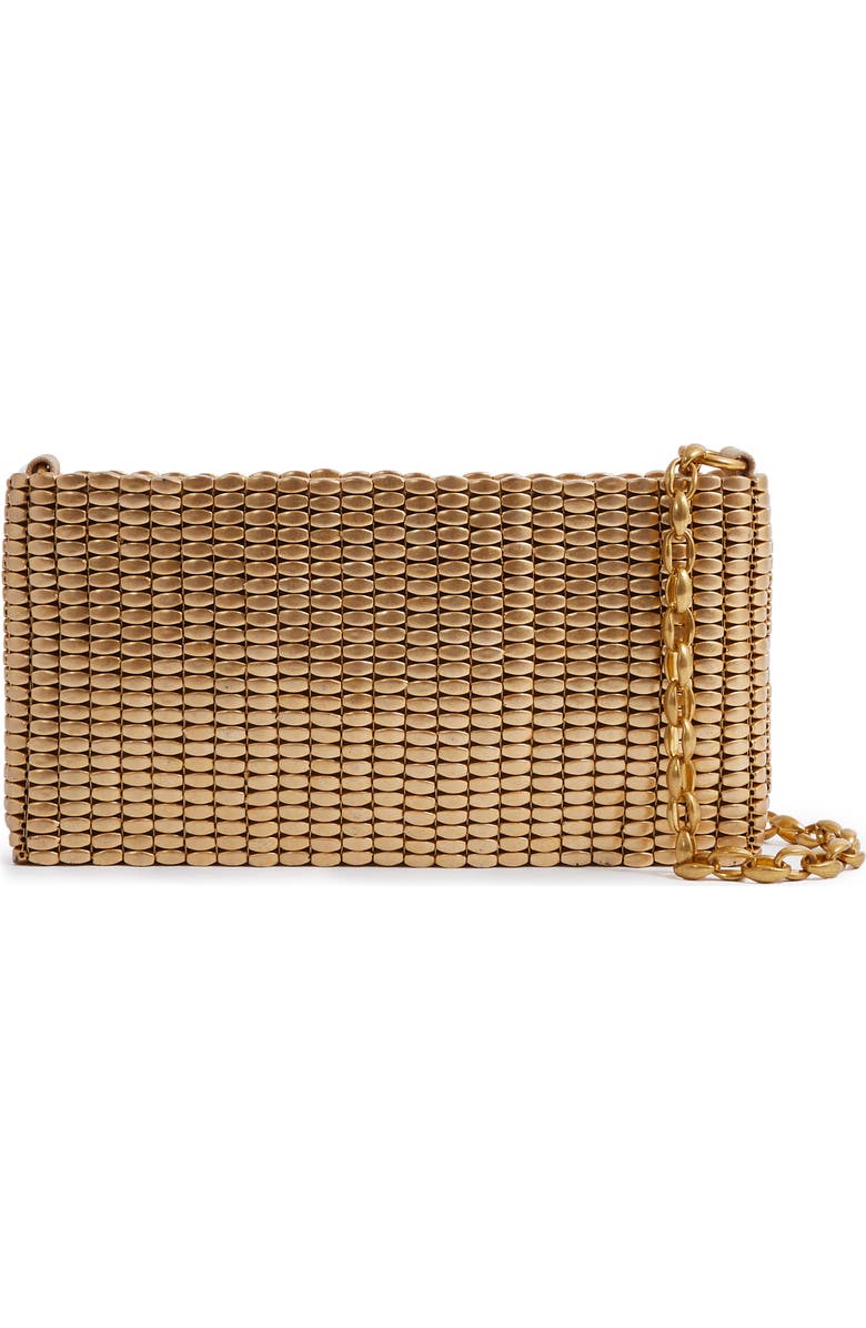 Reiss Bailey Shoulder Bag, Main, color, Gold