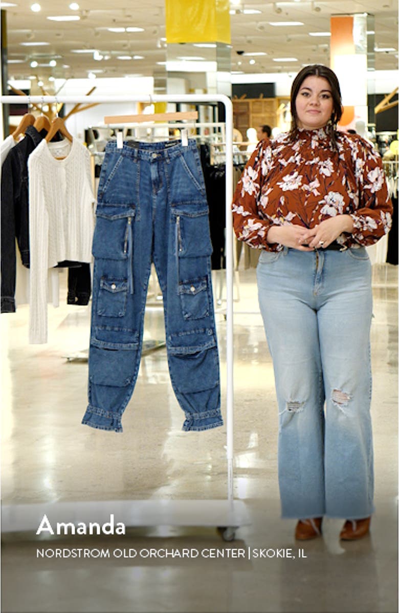 Cargo Denim Joggers, sales video thumbnail