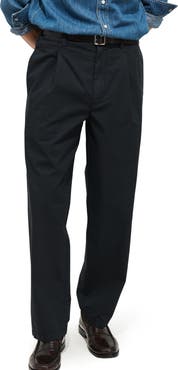 Alex Mill Georges Pleated Cotton Pants