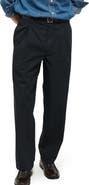 Alex Mill Georges Pleated Cotton Pants