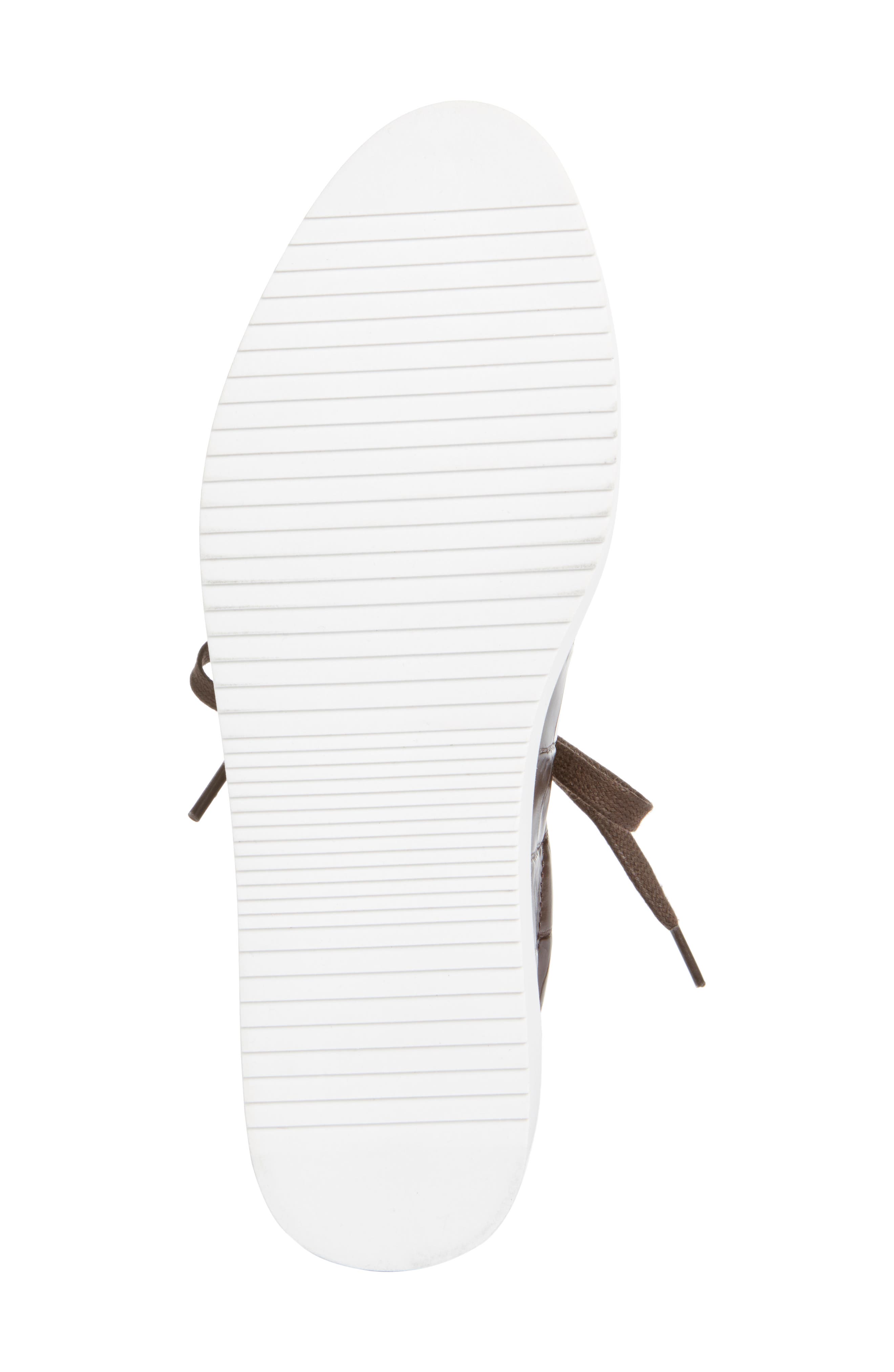 x Atlantic-Pacific Jayde Platform Sneaker (Nordstrom Exclusive), Alternate, color, BROWN CROCO PRINTED LEATHER