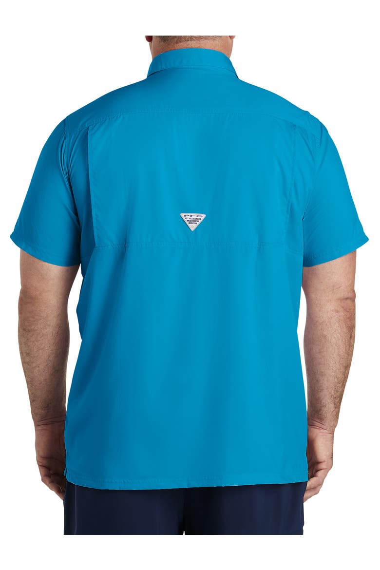 Big & Tall PFG Slack Tide Camp Shirt, Alternate, color, OCEAN BLUE