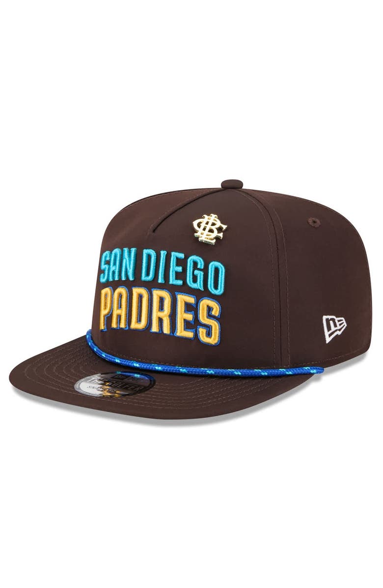 New Era Men's New Era Brown San Diego Padres 2025 Big League Chew Golfer Snapback Hat, Main, color, Brown