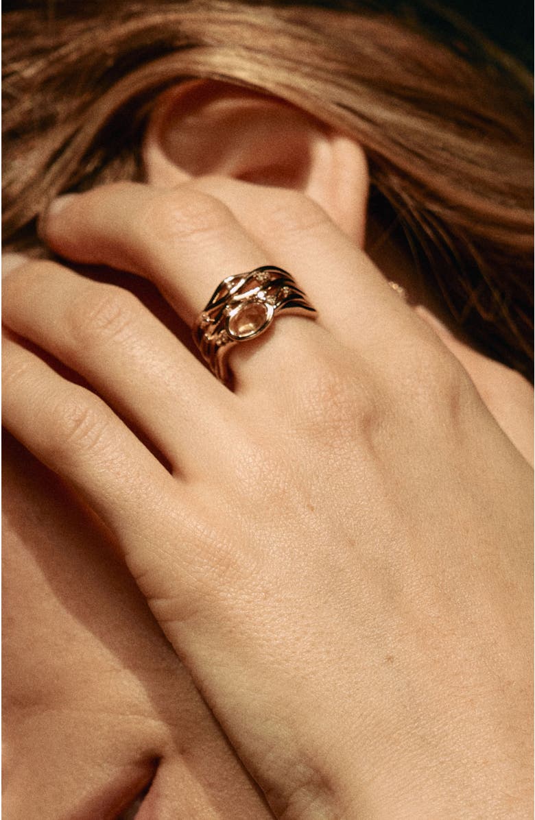 RETRO CHIC Twilight Ring, Alternate, color, Gold