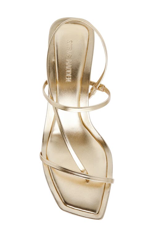 Steve Madden Locke Heel In Gold
